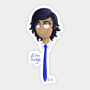 Zubin Sedghi Sticker